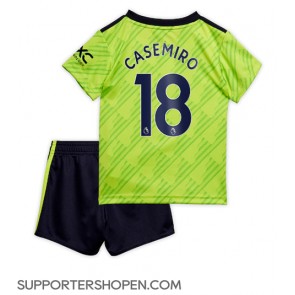 Manchester United Casemiro #18 Tredje tröja Barn 2022-23 Kortärmad (+ korta byxor)